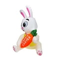 thumbnail image 7 of amlbb Easter Decorations Easter Inflatable Carrot Bunny Inflatable Luminous Holiday Decoration on Clearance, 7 of 7