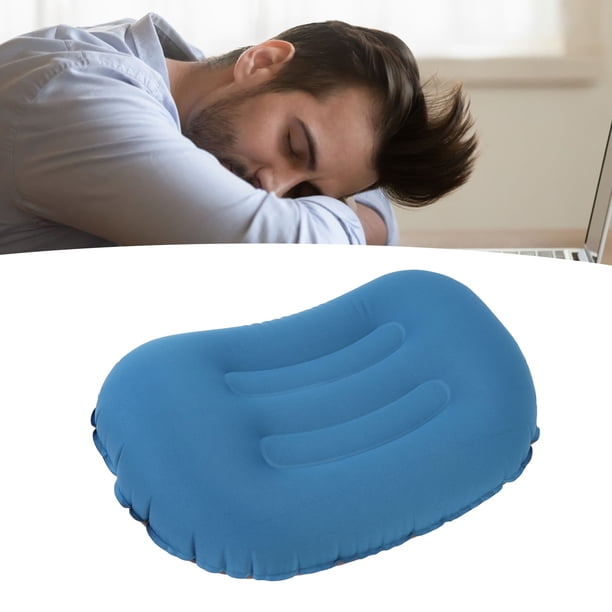 Almohada Inflable Ultraligera De Viaje Para Acampar, Almohada Inflable De Apoyo Lumbar, Almohada Inflable Portátil Plegable Para Exteriores Para Aviones, Trenes, Oficinas