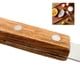 thumbnail image 4 of Juego de cuchillos de cocina de lujo con borde recto de acero inoxidable para esparcir mantequilla, queso crema, condimentos, mango de madera, 8" (4), 4 of 7