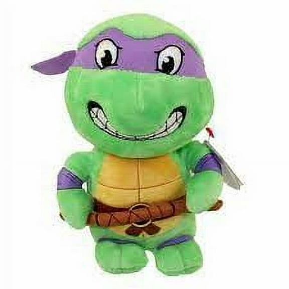 Ty Beanie Babies - DONATELLO Teenage Mutant Ninja Turtles (BONUS 1 FUN CHOPS)