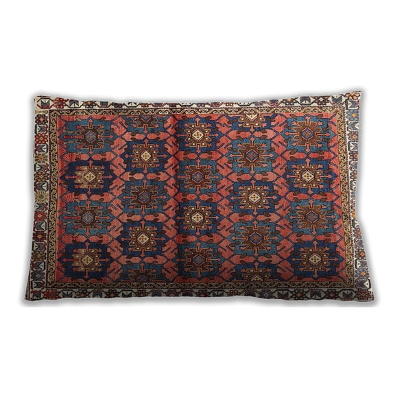 Ahgly Company Indoor Rectangular Traditional Lumbar Throw Pillow, 13 inch by 19 inch