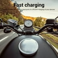 thumbnail image 4 of Motorcycle USB  Quick Charging 3.0 Dual USB Motorcycle Phone  with Voltmeter ON Off Switch for Tablet GPS Handlebar Installation, 4 of 7