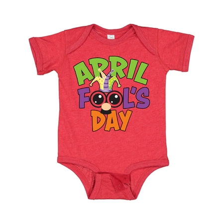 

Inktastic April Fools Day with Funny Face Replacing O Gift Baby Boy or Baby Girl Bodysuit