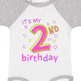 thumbnail image 4 of Inktastic It's My Second Birthday Boys or Girls Baby Bodysuit, 4 of 5