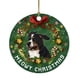 thumbnail image 2 of XWSHYW Adornos Colgantes Adorno Navideño Divertido con Diseño de Perro Navideño, Colgante para Árbol de Navidad, 2 of 2