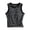 A#Black, variant on Women’s Short Knit Tank Top One-Piece Padded Built-In Bra Wire-Free Layering Summer Camisole