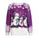thumbnail image 4 of Sudaderas Navideñas de Cuello Redondo Para Mujer, Suéter Informal de Manga Larga Con Estampado de Muñeco de Nieve de Navidad Para Otoño E Invierno, Blusas Odeerbi ODB200150, 4 of 6