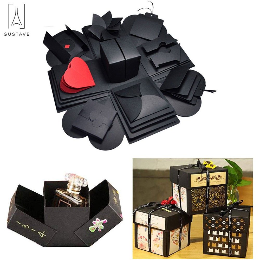 GustaveDesign Creative Explosion Box DIY Surprise Box Handmade