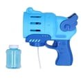 thumbnail image 1 of Máquina de burbujas portátil para niños, 3000 unidades por minuto, soplador de burbujas de 5 orificios para fiestas en interiores y exteriores, cumpleaños, 1 of 14
