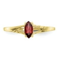 thumbnail image 4 of 10K Yellow Gold Ring Band Only Birthstone Mounting, Size 5, 4 of 5