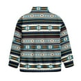 thumbnail image 5 of Uorisanigo Girls Oversized Sweatshirts Long Sleeve Lapel Zipper Sweatshirt Lightweight Ethnic Geometric Aztec Tribal Athletic Tops Fall Fashion Outfits Clothes Kids Hoodies Size 9-10, 5 of 7