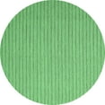 thumbnail image 1 of Ahgly Company Indoor Round Abstract Emerald Green Contemporary Area Rugs, 3' Round, 1 of 4