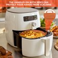 thumbnail image 2 of Retrok 2Pcs Air Fryer Silicone Pot with Handle 7.87 inch Air Fryer Liner Heat Resistant Silicone Basket Round Baking Pan Air Fryer Accessories, 2 of 10
