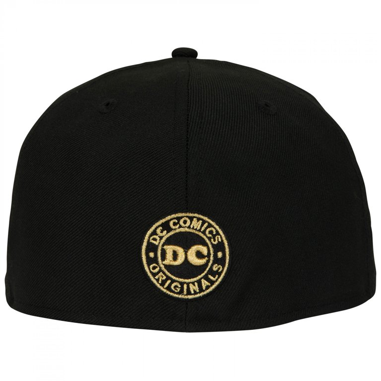 New Era Batman Gold Logo Black Colorway 59Fifty Fitted