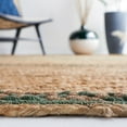 thumbnail image 2 of Safavieh Natural Fiber Seanna Striped Runner Rug, Natural/Green, 2'3" x 8', 2 of 6