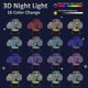 thumbnail image 3 of 3D Tractor Illusion Night Light, 16 Colors Changing Dimmable Holographic Lighting, Smart Timer Toy USB Charge Table Desk Bedroom Decor Creative Truck, 3 of 5