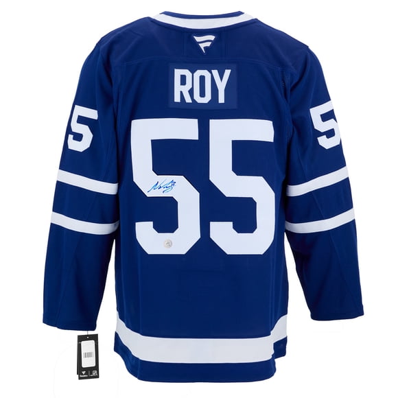 Nic Roy Autographed Toronto Maple Leafs Fanatics Premium Jersey