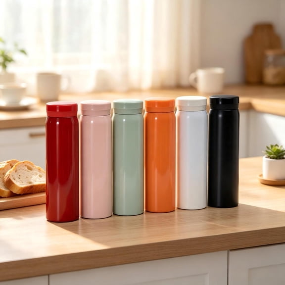 Insulated Stainless Steel Water Bottle 7 Oz Green Mini Leak Proof Small Insulated Bottle Travel Water Flask Bpa Free Hot Cold Bottle for Daily Use Hiking Camping Gifting 1 Pack