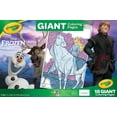 thumbnail image 3 of Crayola Frozen Giant Coloring Pages, 18 Pages, Gift for Kids, 3 of 8
