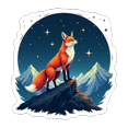 thumbnail image 5 of Cartoon Fox Theme Stickers, Waterproof Fox Theme Sticker for Water Bottle Laptop Phone Cases Planner Skateboard Luggage Helmet Party Favor Decor, Ideal for Adults Teens Teacher Rewards, 5 of 9