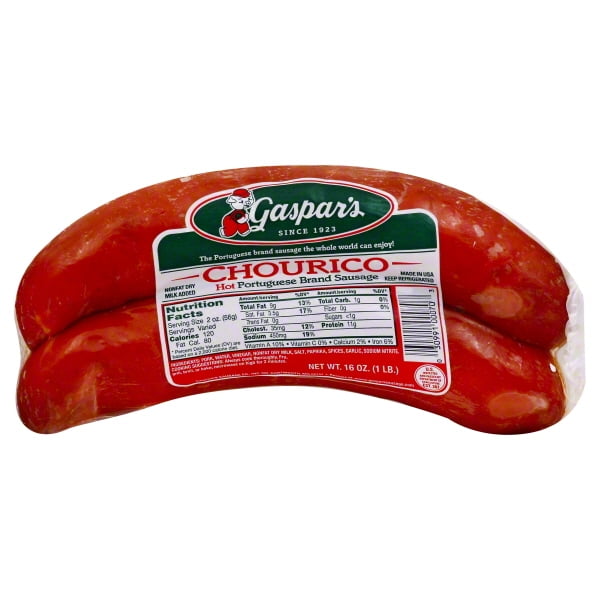 Gaspar S Chourico Sausage Links 16 Oz Walmart Com Walmart Com