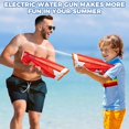 thumbnail image 7 of Electric Water Guns for Adults & Kids, Summer Beach Pool Backyard Outdoor Toys (Red), 7 of 7