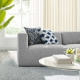 thumbnail image 5 of Loveseat Sofa, Fabric, Light Grey Gray, Modern Contemporary Urban Design, Living Lounge Room Hotel Lobby Hospitality, 5 of 9