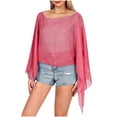 thumbnail image 4 of HOMBOM Womens Swimsuit Cover Up Breathable Beach Cover Up Bikini Cover Ups Top for Ladies, 4 of 6