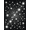 Black, Pattern 16, variant on ODIKA 4'x6' Machine Washable Non-Slip Area Rug, Abstract Black High Traffic Rug, Black, 1237548