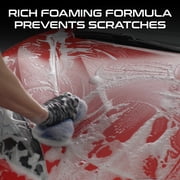 Formula 1 Car Wash and Carnauba Wax, 2-in-1 Car Cleaning Soap for Auto Detailing, Removes Tough Dirt and Leaves a Brilliant Shine (32 oz)
