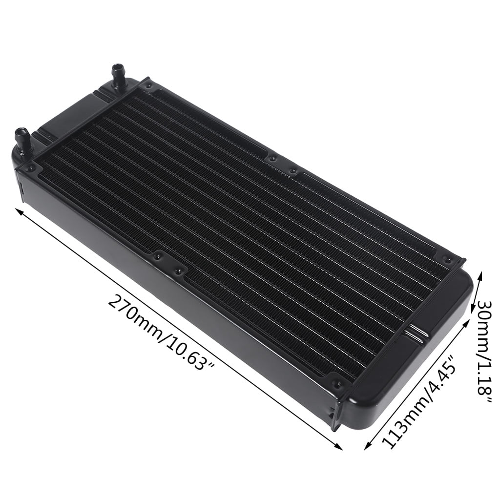 Water Cooling Radiator Producto: AGPtek® 12 Pipe Aluminum Heat ...