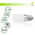 thumbnail image 2 of Ampoule de Réfrigérateur LED 1.5W, Ampoules LED Européennes (2 Pack) - Ampoule de Réfrigérateur LED E14, 2 of 4