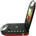 thumbnail image 4 of Magnavox 7-inch portable DVD/CD Player with Color TFT Screen & Remote Control-Red, 4 of 4
