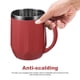 thumbnail image 3 of Injueey Taza aislada de 400ml, taza termo de acero inoxidable antiescaldado, taza de agua para mantener el calentamiento, buen sellado con tapa para Barra de herramientas No.2 Injueey HA027086-02, 3 of 6