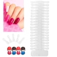 thumbnail image 5 of M Buder 36 Tips Nail Gel Color Display Cards Double Sided Practice Samples Training Tools Transparent (10.6 inches / 27 cm), 5 of 8