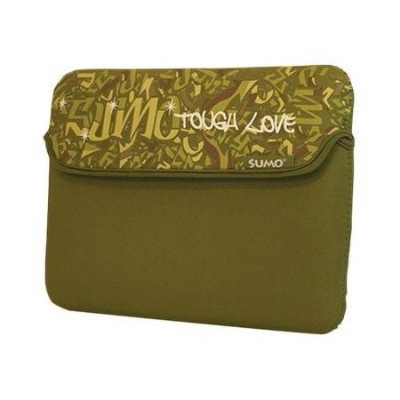 Mobile Edge Sumo Graffiti 10" Tablet or iPad Neoprene Sleeve - Protective sleeve for tablet - neoprene - green - 10"