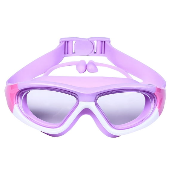GJX Anti-Fog, Polarized Lenses for Ages 6-14, Comfort Fit UV-Protection Kids Swim Goggles