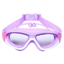 GJX Anti-Fog, Polarized Lenses for Ages 6-14, Comfort Fit UV-Protection Kids Swim Goggles