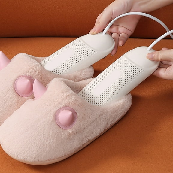 Gnmfd Electric Shoe Dryer Deodorizer Boot Heater Quick Drying Device with Constant Temperature Portable Odor Eliminator for Sneakers Leather Shoes Sports Boots Home Travel