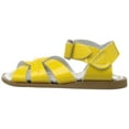 thumbnail image 4 of salt water sandals by hoy shoe original sandal (toddler/little kid/big kid/women's), shiny yellow, 7 m us toddler, 4 of 9