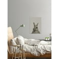 thumbnail image 4 of Bunny the Librarian Painting Print on Wrapped Canvas, 4 of 7