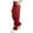 A01-Wine, variant on Sakmal Khaki Pants for Women Work Casual Cargo Straight Leg High Waisted Full Length Plain Yellow Pants with Pockets