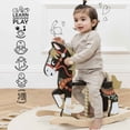 thumbnail image 4 of Classic Wooden Rocking Horse, 4 of 6