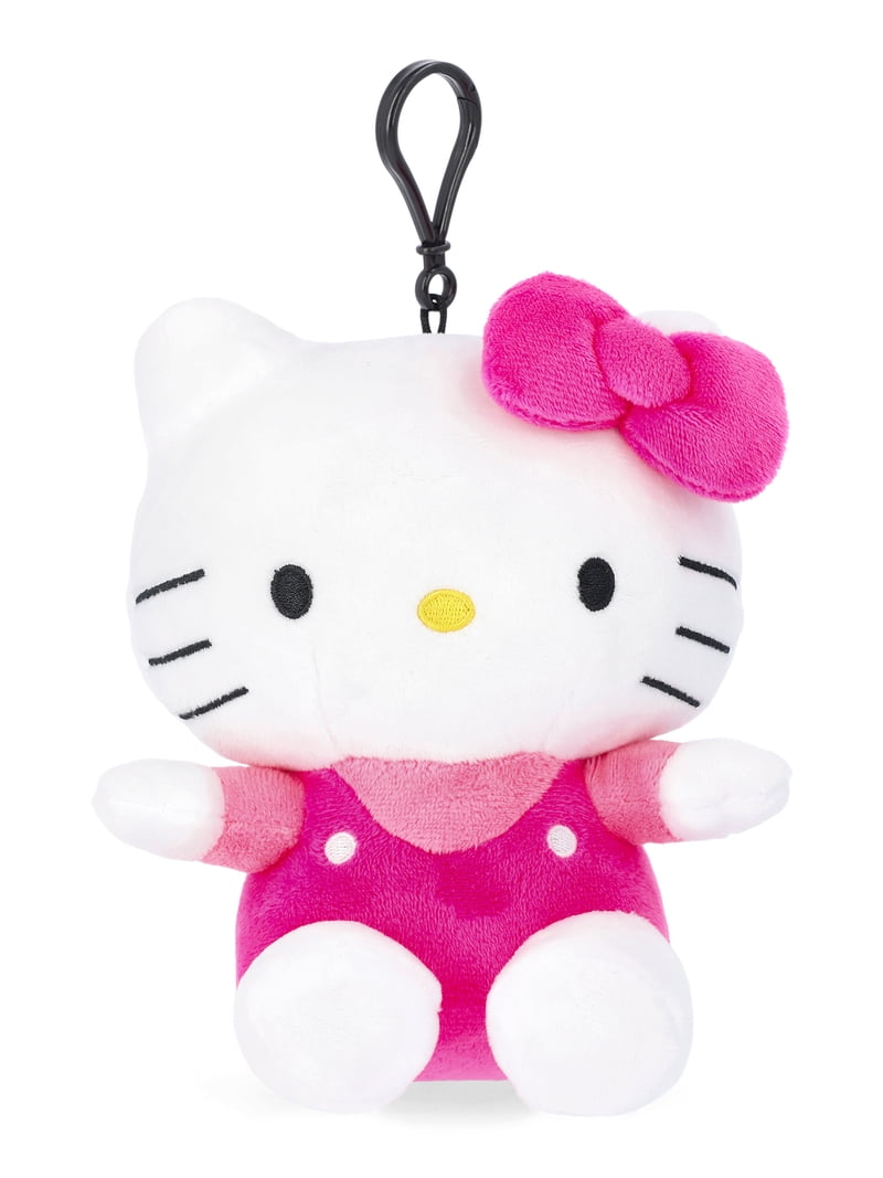 Hello Kitty Kids Plush Zipper Pull Keychain, Pink - Walmart.com