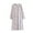 Purple, variant on Fewfanhot Cardigen Long Sleeve Button Bathrobe Ankle-Length Spot Pattern Nightgowns with Pocket for Women Ladies Sleepwear Pajama
