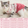 thumbnail image 2 of Suéter para gatos Suéter para mascotas Ropa de invierno para gatos Ropa fácil de poner para gatos Textiles para gatos Suéter para gatitos Ropa para gatos Suéter de invierno para gatos, 2 of 5