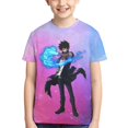 thumbnail image 6 of My Hero Academia Dabi Kids T-Shirt 3d Printed Graphic T-Shirts Boys And Girls Short Sleeve Shirts For Youth Kids X-Small, 6 of 7