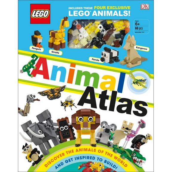 Rona Skene: LEGO Animal Atlas: Discover the Animals of the World (Hardcover)