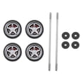 thumbnail image 2 of TISHITA 1:64 Scale Car Rubber Wheel Wheel Rims Soft Rubber Tires for RC 1/64 G2, 2 of 7
