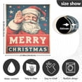 thumbnail image 6 of Dailycode Dishwasher Magnet Cover Magnetic Fridge Door Cover Home Kitchen Decor, Classic Santa Claus and Stars, 23"x 26", 6 of 6
